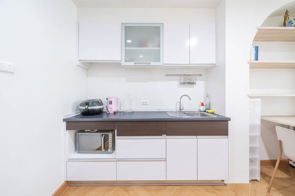 รูป 🔥ขายด่วนราคาดี ห้องรีโนเวทใหม่ ศุภาลัย พรีเมียร์ แอท อโศก Supalai Premier @ Asoke ติด MRT เพชรบุรี - รูปที่ 9/12