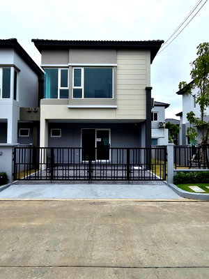 Houses for rent : WS7196 ✨ Brand new twin house for rent | Grande Pleno Mega Bangna ✨ Near Mega Bangna, only 50,000 THB/month