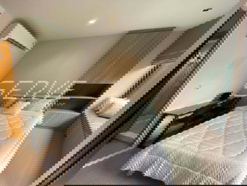 รูป 🔥17K- 1นอน ห้องแต่งสวย ชั้นสูงสุด 30+ วิวดีมาก เฟอร์จัดเต็ม พร้อมเข้าอยู่ คอนโดทำเลดีมาก ใกล้ MRT พระราม 9  @  Life Asoke - Rama 9 - รูปที่ 1/10