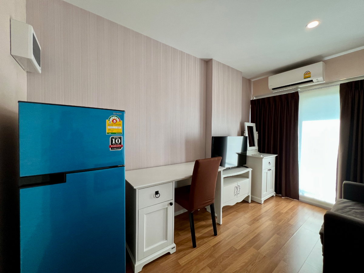 รูป 🏡 (งดนายหน้า) ขายห้องพร้อมอยู่ ห้องสวย สภาพนางฟ้า มินิมอลวินเทจ✨ลุมพินี เพลส บางนา กม 3 - รูปที่ 5/8