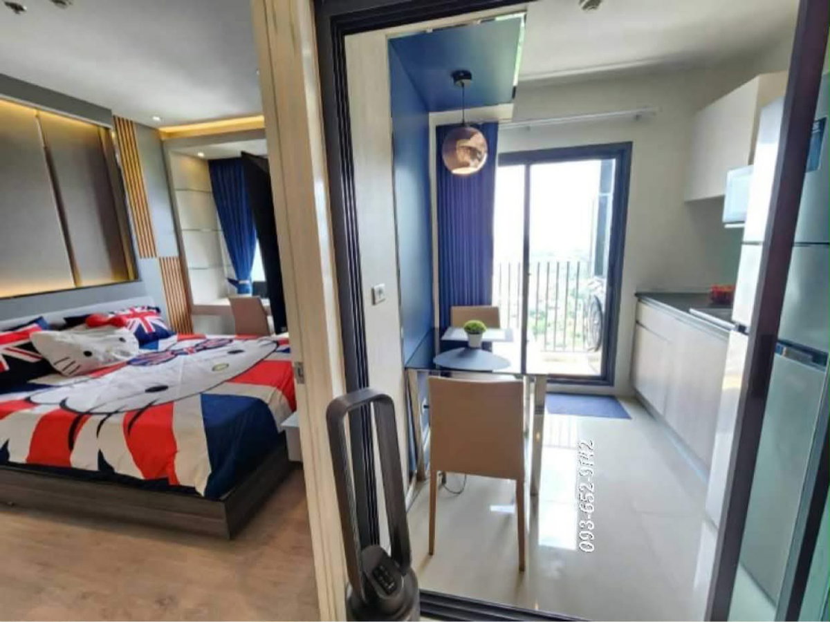 รูป 🍁🍁🍁 ให้เช่า DCon Prime รัตนาธิเบศธ์ (( 30 ตรม / 7999 ต่อเดือน / เพดานยกระดับโคมไฟระย้า / ถูกสุดในโครงการ )) ติด MRT ไทรม้า - รูปที่ 10/14