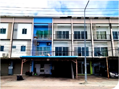 Shophouses for sale Nong Prue, Chonburi : FOR SALE  COMMERCIAL BUILDING PROPERTY  2926000 BAHT.