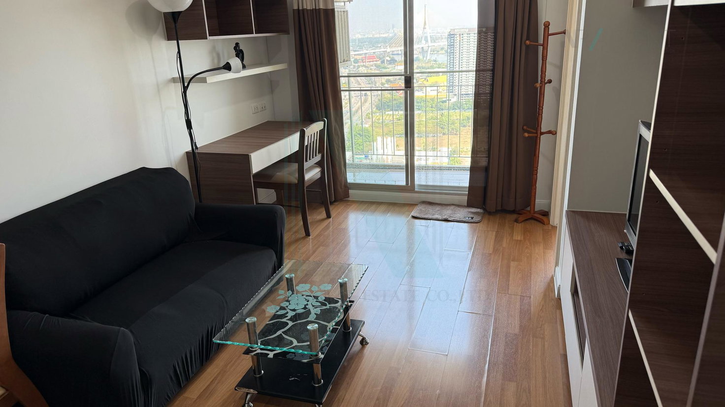 รูป 📌 ให้เช่าคอนโด ลุมพินี พาร์ค ริเวอร์ไซด์-พระราม 3 อาคาร A ชั้น 35 1 ห้องนอน ขนาด 34.00 ตรม ใกล้ ห้างสรรพสินค้า เซ็นทรัล พระราม 3 - รูปที่ 5/8