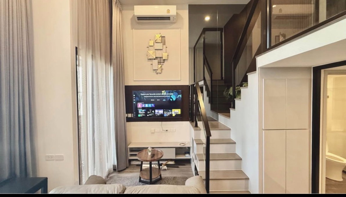 รูป เช่า KnightsBridge Space รัชโยธิน Duplex 2 ชั้น ห้องใหญ่ โทร 063-6165390 - รูปที่ 3/8