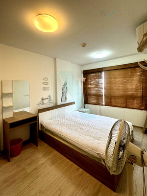 Condos for rent Santirat Institute Of Bussiness Adminstration : For Rent Condo ELIO CONDO Building D, Floor 6,1 bed room, Room size 30.5 sqm