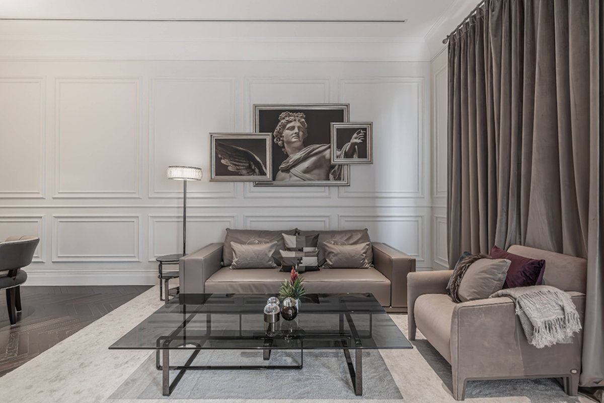 รูป ให้เช่า ✨98 wireless ✨ Ultra Luxury สไตล์ Beaux-Arts😍  2 ห้องนอน 💕 เดินทางสะดวกใกล้ BTS เพลินจิต 🚅 - รูปที่ 2/8