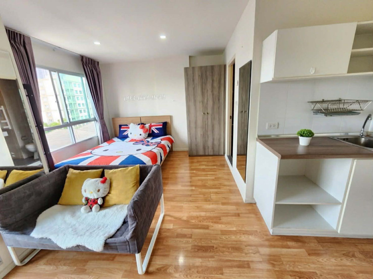 รูป 🪻🪻🪻ให้เช่าคอนโด Lumpini พระนั่งเกล้า-ริเวอร์วิว (( 5500 ต่อเดือน / ห้องและวิวสวยมาก / ตึกติดาระว่ายน้ำ / ถูกสุดในโครงการ )) - รูปที่ 7/13