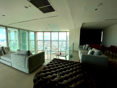 Condos for rent Siam University : 🎊 For Rent Condo THE RIVER Building 1, Floor 67,Duplex 3 bed room, Room size 410 sqm