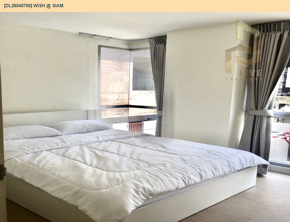 รูป DL26040769 ให้เช่าคอนโด วิช แอท สยาม (Wish @ Siam) ใกล้ BTS ราชเทวี พร้อมเข้าอยู่ โทรด่วน 0653619502 LineID @897iyzll - รูปที่ 4/5