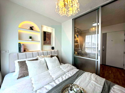 Condos for sale : For Sell Condo LUMPINI VILLE ONNUT - LAT KRABANG 2 Building C, Floor 3,1 bed room, Room size 23 sqm