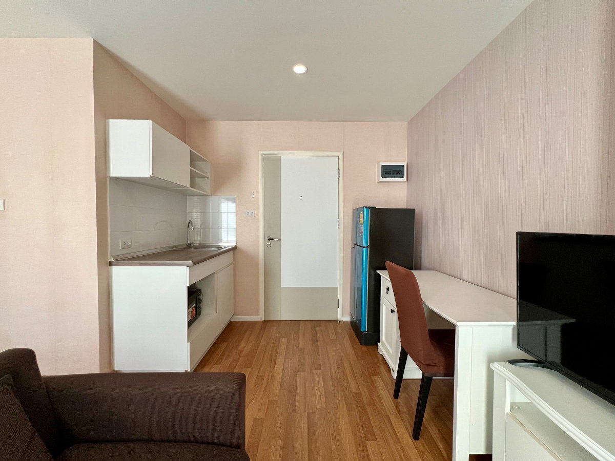 รูป 🏡 (งดนายหน้า) ขายห้องพร้อมอยู่ ห้องสวย สภาพนางฟ้า มินิมอลวินเทจ✨ลุมพินี เพลส บางนา กม 3 - รูปที่ 2/8