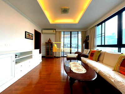 คอนโดให้เช่า : Baan Na Varang | Charming 2 Bed Condo For Rent in Chidlom - BR19486CD