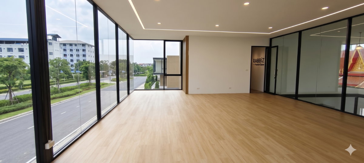 รูป โชว์รูม & ออฟฟิศ ติดถนนใหญ่ ใกล้ตลาดไท  ดีไซน์ Modern Luxury | พื้นที่กว้าง | พร้อมยกระดับธุรกิจของคุณทันที! - รูปที่ 4/5