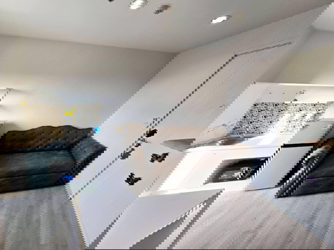 รูป code : H226 ว่างแล้ว!! คอนโดให้เช่า พลัมคอนโด เซ็นทรัล สเตชั่น เฟส 2  | ห้องมุม ชั้นสูง วิวสวย ใกล้ Central Westgate - รูปที่ 6/12