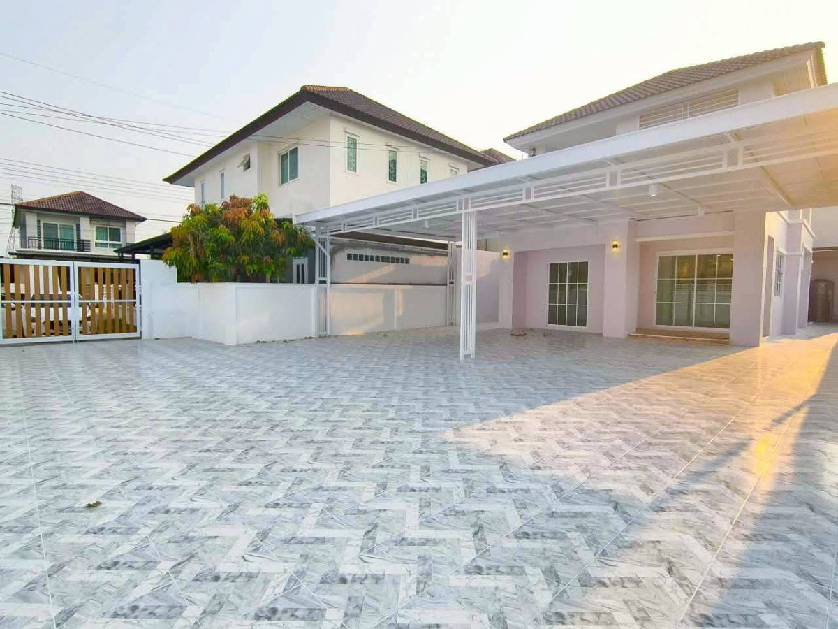 รูป บ้านเดี่ยว ทำเลดี ถนนเมน S-Ville เอสวิลล์ รังสิต-ลำลูกกา คลอง4 ถนนพระองค์เจ้าสาย ไสวประชาราษฎร์ ลำลูกกา ปทุมธานี รีโนเวทใหม่ กว้างมาก - รูปที่ 2/19