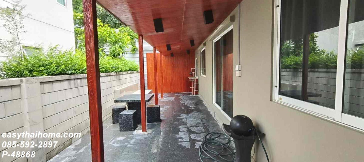 รูป [บ้านเดี่ยวหลังใหญ่! ใกล้ทางด่วนเข้าพระราม 3 - สีลม P-48868 ให้เช่า เซนโทร สุขสวัสดิ์ – พระราม 3 รับสัตว์เลี้ยง] | line @easythaihome 085-592-2897 - รูปที่ 10/48
