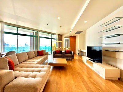 คอนโดให้เช่า : Chatrium Residence | Stunning 3 Bedroom Condo For Rent - BR60866CD