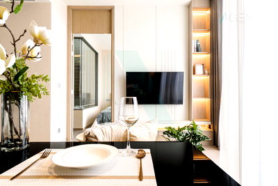 Condos for rent : 📌 For rent condo THE ESSE ASOKE Building 1, Floor 22,1 bed room, Room size 47.00 sqm