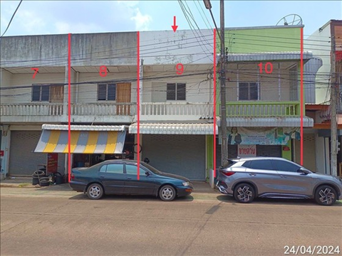 SHOP HOUSE 18 Sq.w. Muang Amnat Charoen Amnat Charoen for 1.7M