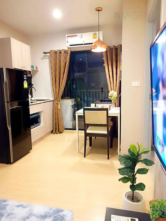รูป 📌 ให้เช่าคอนโด เดอะทรี อ่อนนุช สเตชั่น อาคาร 1 ชั้น 3 1 ห้องนอน ขนาด 29 ตรม ใกล้ The Phyll - รูปที่ 7/8