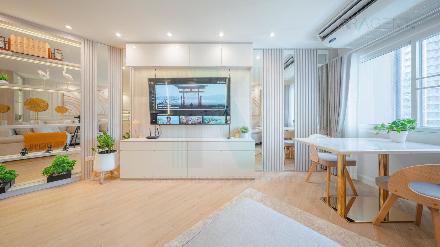 รูป ให้เช่าคอนโด ฟอร์จูน คอนโด ทาวน์ อาคาร 1 ชั้น 9 2 ห้องนอน ขนาด 94 ตรม ใกล้ เซ็นทรัลพลาซา พระราม 3 - รูปที่ 3/8