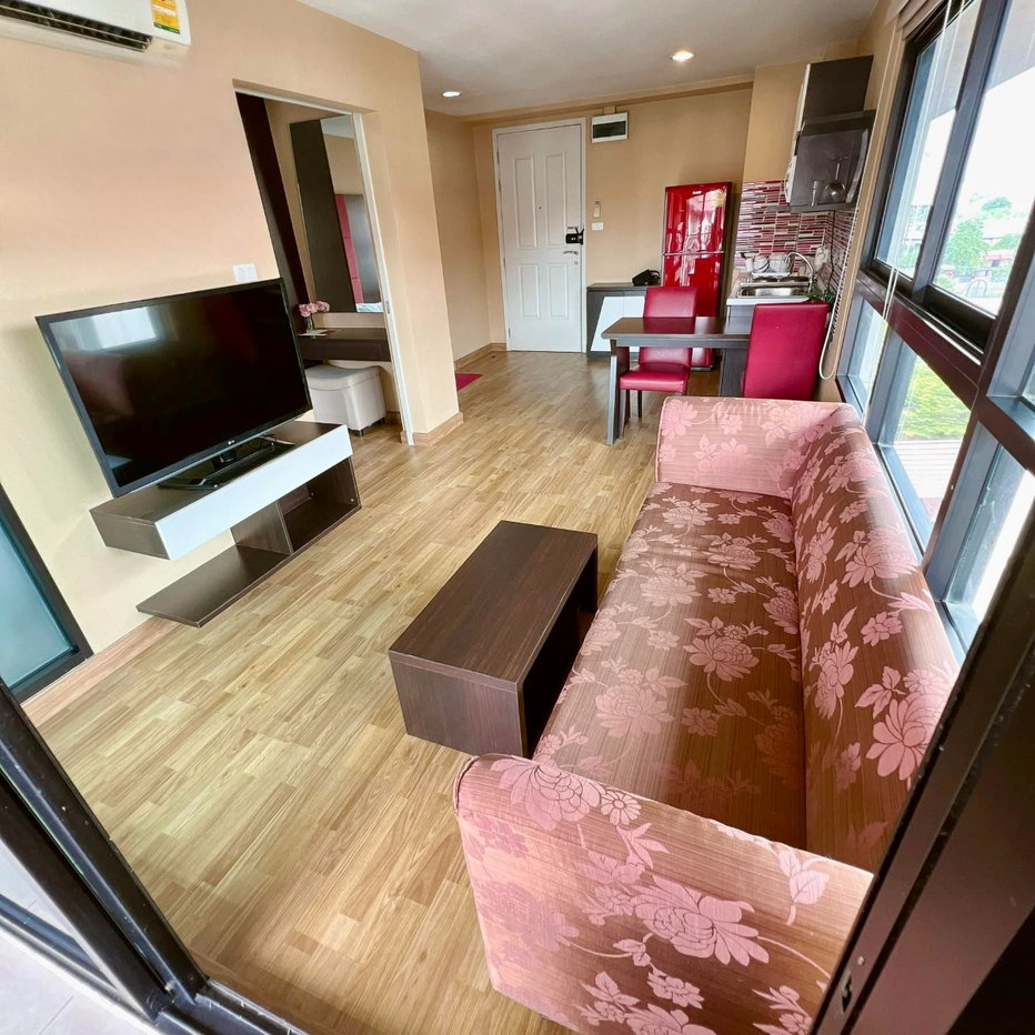 รูป code : H248 ว่างแล้ว!! คอนโดให้เช่า นวธารา (Navatara Condominium) | ห้องมุม วิวสระ เฟอร์บิ้วอินครบ - รูปที่ 5/14