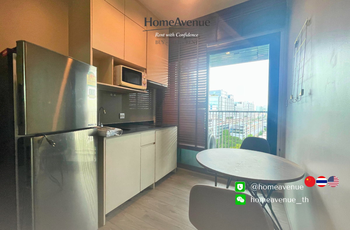 รูป 《Whizdom Avenue Ratchada-Ladprao》Highlight✨ 1Bed 🚇 ใกล้MRT ลาดพร้าว💥📲 Line: @homeavenue ⭐HA-1378 - รูปที่ 3/4