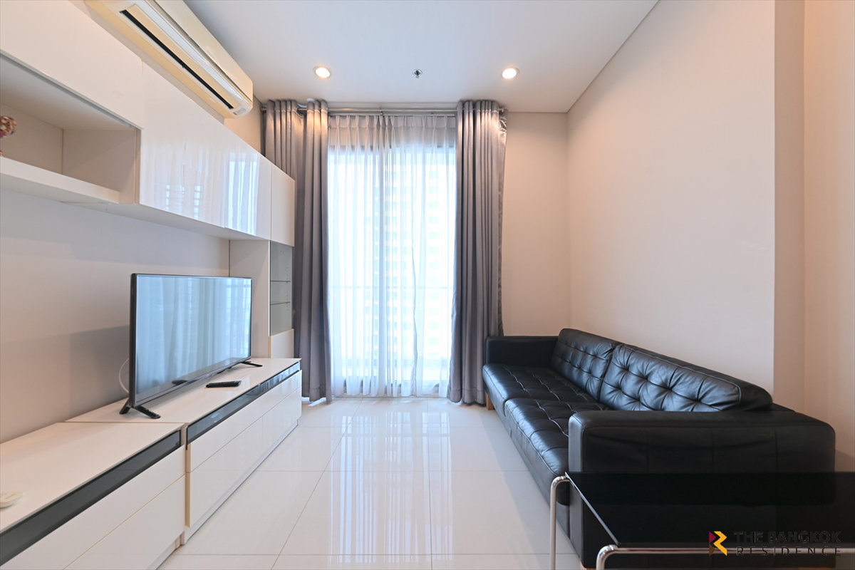 รูป  เช่าคอนโด⚡️ Villa Asoke 1นอน 52ตรม 25k 💙 ห้องสวย รีโนเวทใหม่ ใกล้ MRT เพชรบุรี  - รูปที่ 5/9