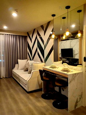 Condos for rent Siam University : 📌 For Rent Condo ASPIRE SATHORN - TAKSIN (COPPER ZONE) Building 1, Floor 12,2 bed room, Room size 46 sqm