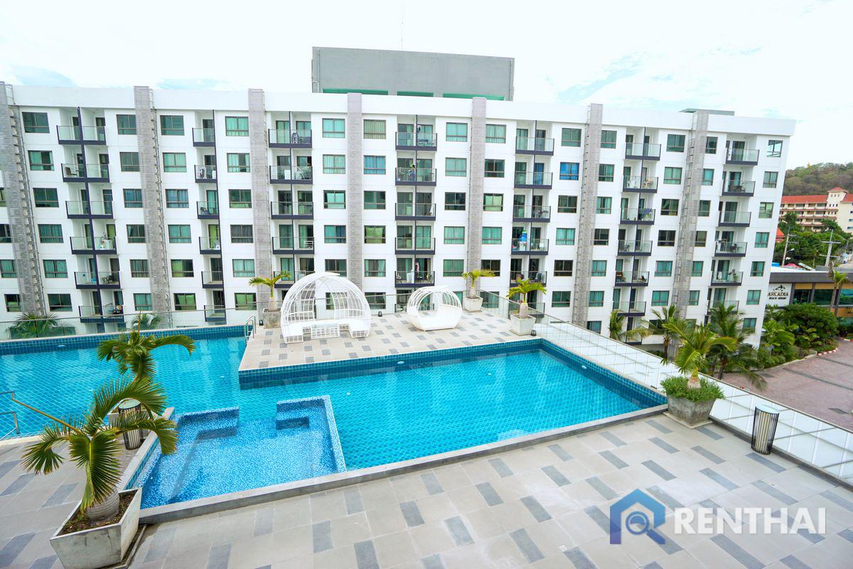 รูป ขายคอนโด Arcadia Beach Resort ห้องชื่อต่างชาติราคาดีๆ 2 ห้องนอน 2 ห้องน้ำ วิวสระว่ายน้ำ - รูปที่ 20/25