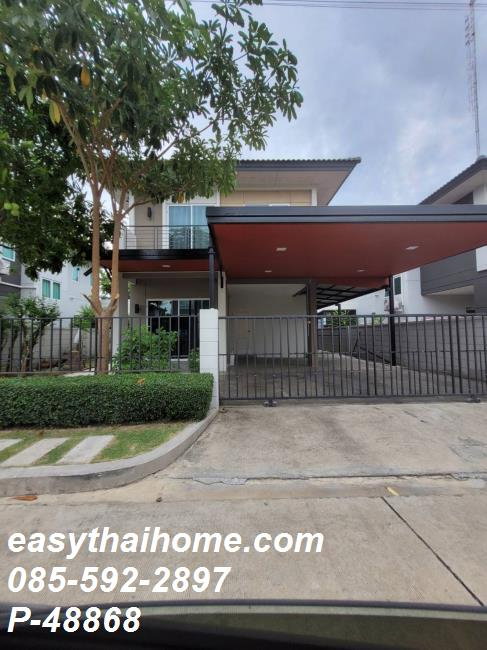 รูป [บ้านเดี่ยวหลังใหญ่! ใกล้ทางด่วนเข้าพระราม 3 - สีลม P-48868 ให้เช่า เซนโทร สุขสวัสดิ์ – พระราม 3 รับสัตว์เลี้ยง] | line @easythaihome 085-592-2897 - รูปที่ 38/48