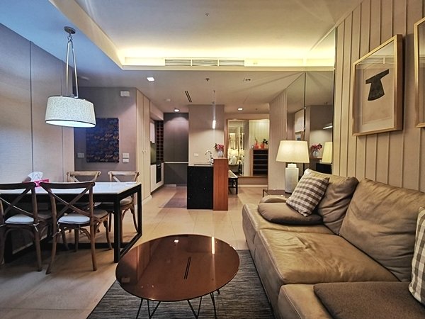 รูป LTHC5537 – The River FOR RENT 2 beds 2 baths size 75 Sq.M. Nearby BTS Charoennakorn station ONLY 55k/Month - รูปที่ 2/4