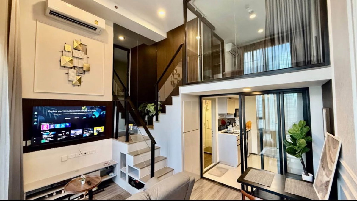 รูป เช่า KnightsBridge Space รัชโยธิน Duplex 2 ชั้น ห้องใหญ่ โทร 063-6165390 - รูปที่ 1/8