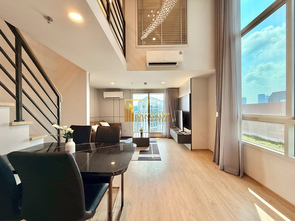 รูป Culture Chula | Modern 2 Bed Duplex Condo Near MRT Station - BR61073CD - รูปที่ 8/35