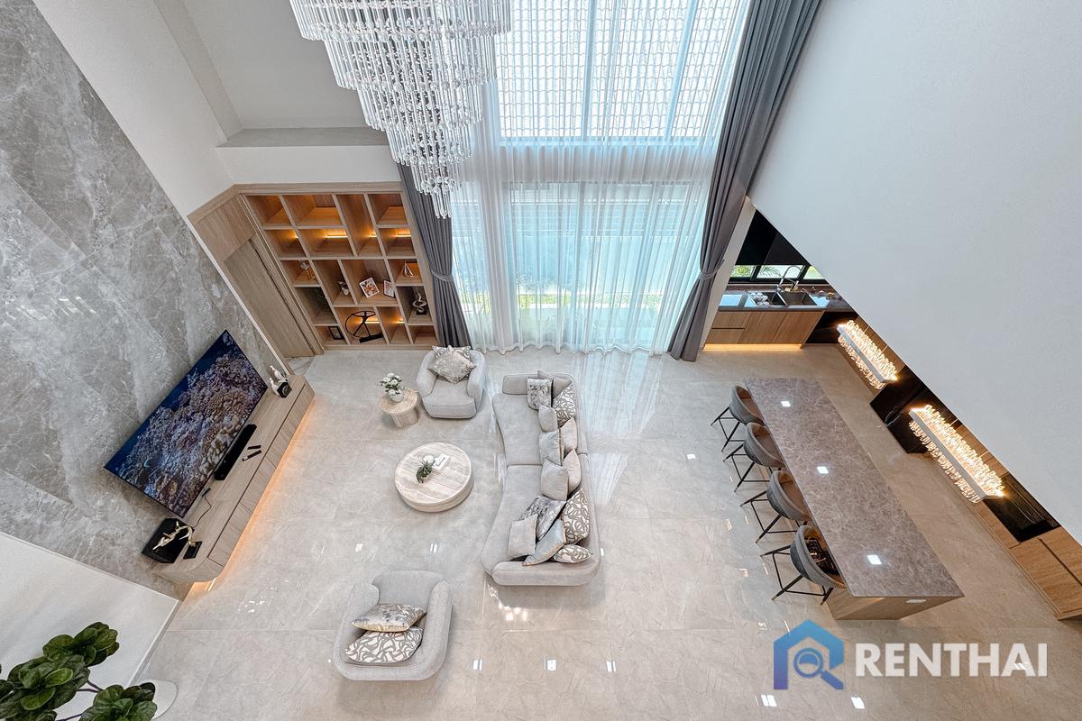 รูป บ้านหรูสไตล์โมเดิร์นทรอปิคอล 5 ห้องนอน ทำเลศักยภาพพัทยา - รูปที่ 10/20