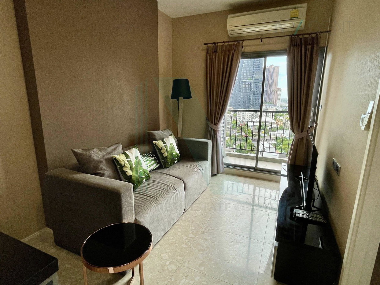 รูป ให้เช่าคอนโด เดอะ เครสท์ สุขุมวิท 34 อาคาร 1 ชั้น 14 1 ห้องนอน ขนาด 35 ตรม ใกล้ The Em District - รูปที่ 2/8