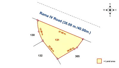 เช่าที่ดิน สถาบันเทคโนโลยีปทุมวัน : LTH15045 -🔥 Commercial Land for Rent | Samyan | Perfect Spot for Business Opportunity | Near MRT Samyan | 350,000 THB/Month | ที่ดินสามย่าน ทำเลดี เหมาะเปิดธุรกิจ โอกาสหายาก ใกล้ MRT