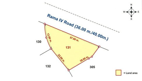 LTH15045 -🔥 Commercial Land for Rent | Samyan | Perfect Spot for Business Opportunity | Near MRT Samyan | 350,000 THB/Month | ที่ดินสามย่าน ทำเลดี เหมาะเปิดธุรกิจ โอกาสหายาก ใกล้ MRT