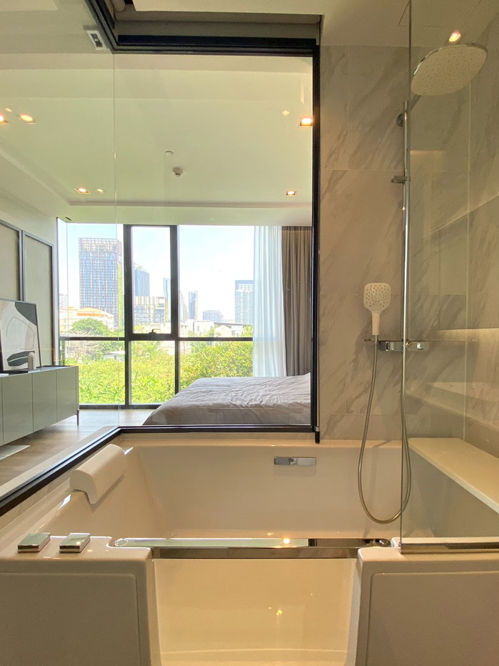 รูป Rare Unit! The Room สุขุมวิท 38 ใกล้ BTS ทองหล่อ, Modern Luxury Room ขนาด 79.62 ตรม. ,ห้องสวยมาก Fully furnished พร้อมเข้าอยู่ - รูปที่ 17/40