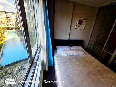 ขายคอนโด : DCondo ดีคอนโด ชั้น4 ตึกC  ------------วิวสระ------------Tel 097-049-5874 (Line: @choncondo มี@ด้วย)