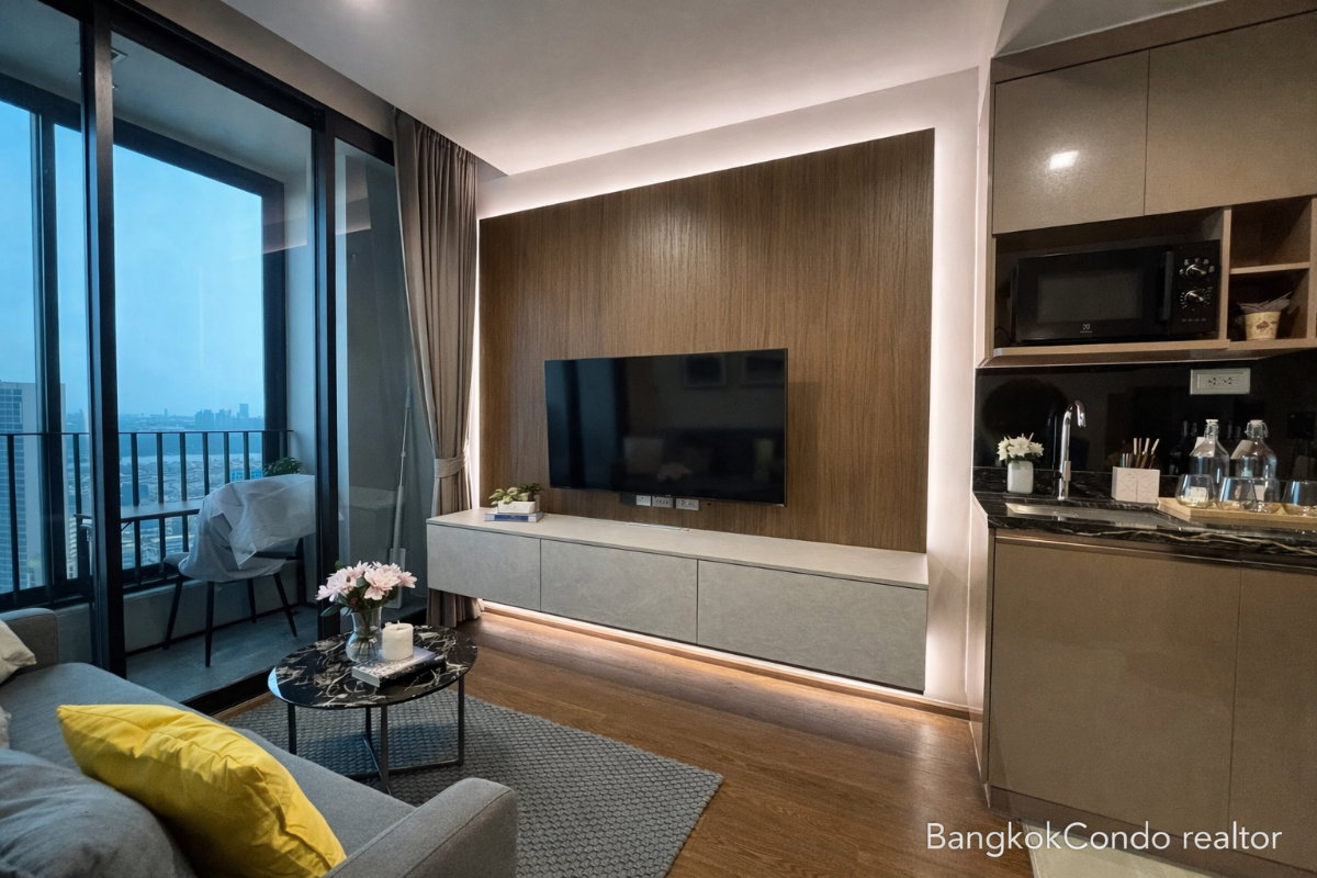 รูป 🍀🍀 Prime Condo Location🚆ให้เช่า📌 ไอดีโอ คิว สุขุมวิท 36 (Line:@rent2022)BTS ทองหล่อ✨พร้อมเข้าอยู่🔖A11193 - รูปที่ 3/12