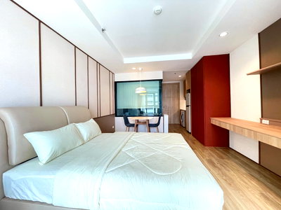Condos for rent : Condo for Rent at Ladda Plus Sriracha, 35 sqm, City View, Fully Furnished, Prime Location