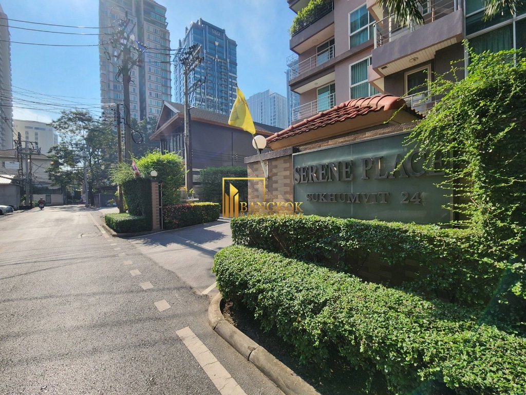 รูป Serene Place | Spacious 2 Bed Condo For Rent in Phrom Phong - BR19996CD - รูปที่ 24/25