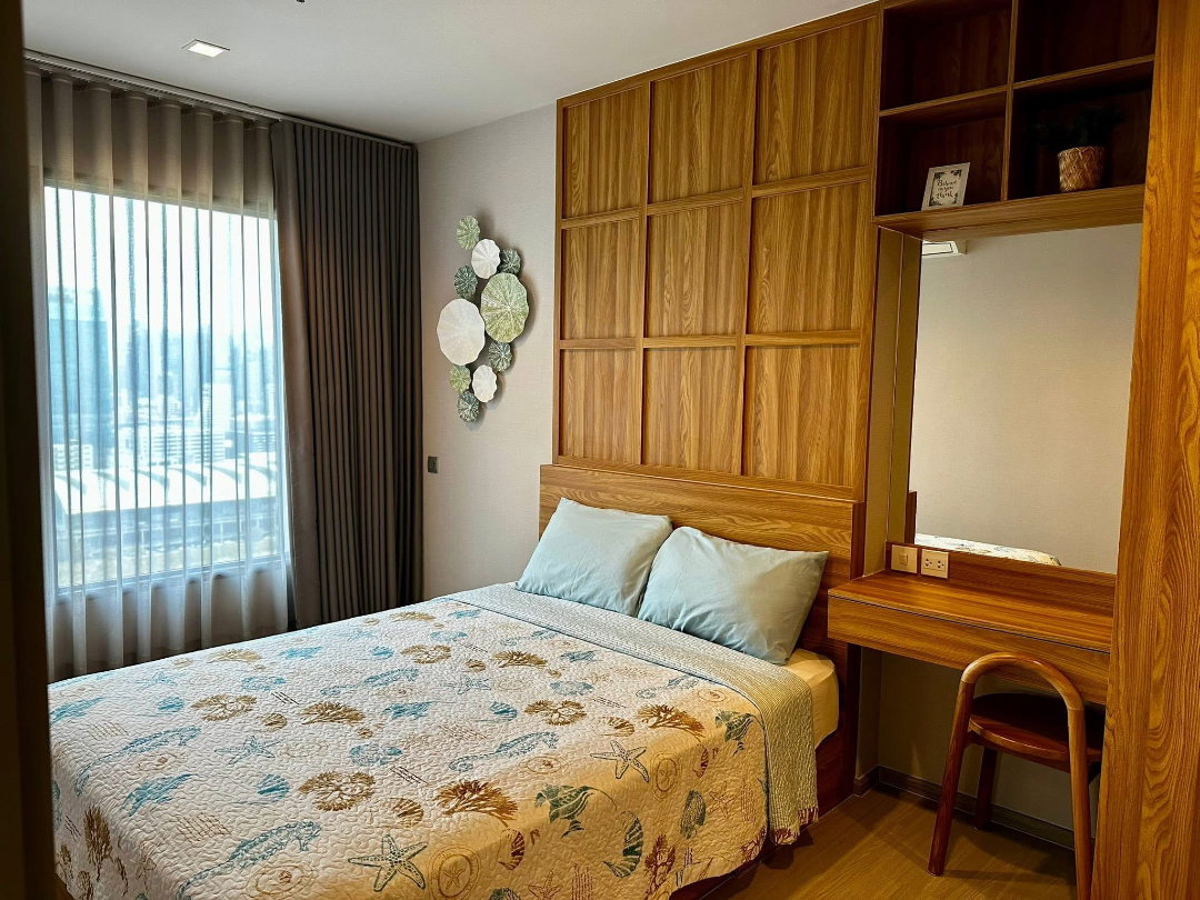 รูป Life asoke rama9 ☎️2 bed 2 bath ‼️only 33k/month ‼️NOW AVAILABLE 🔆✅ - รูปที่ 3/12