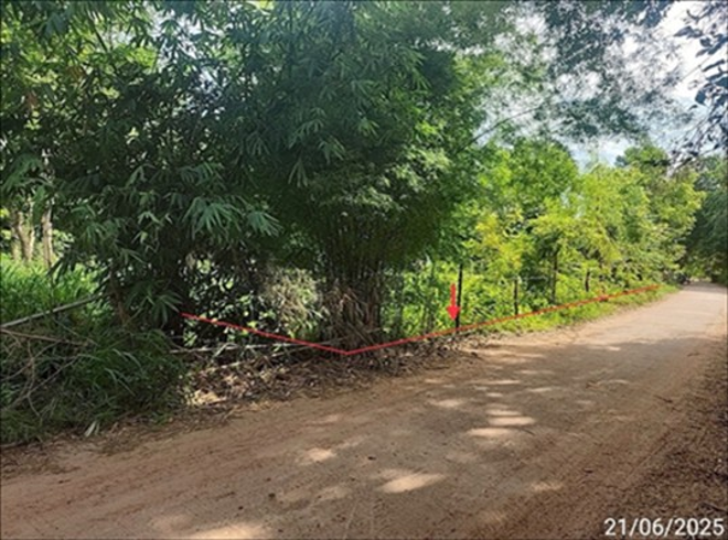 รูป ที่ดินว่างเปล่า 277.4 ตร.วา เมืองสรวง ร้อยเอ็ด 555,000 - รูปที่ 4/12