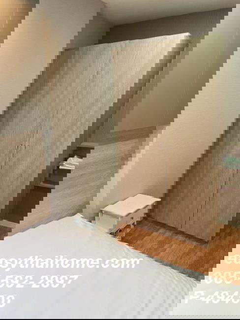 รูป [เช่า 2 นอน วิวสระสวย! P-49430] ลุมพินี วิลล์ สุขุมวิท 76-แบริ่ง 2 สำโรงเหนือ 085-592-2897 Line: @easythaihome - รูปที่ 4/10