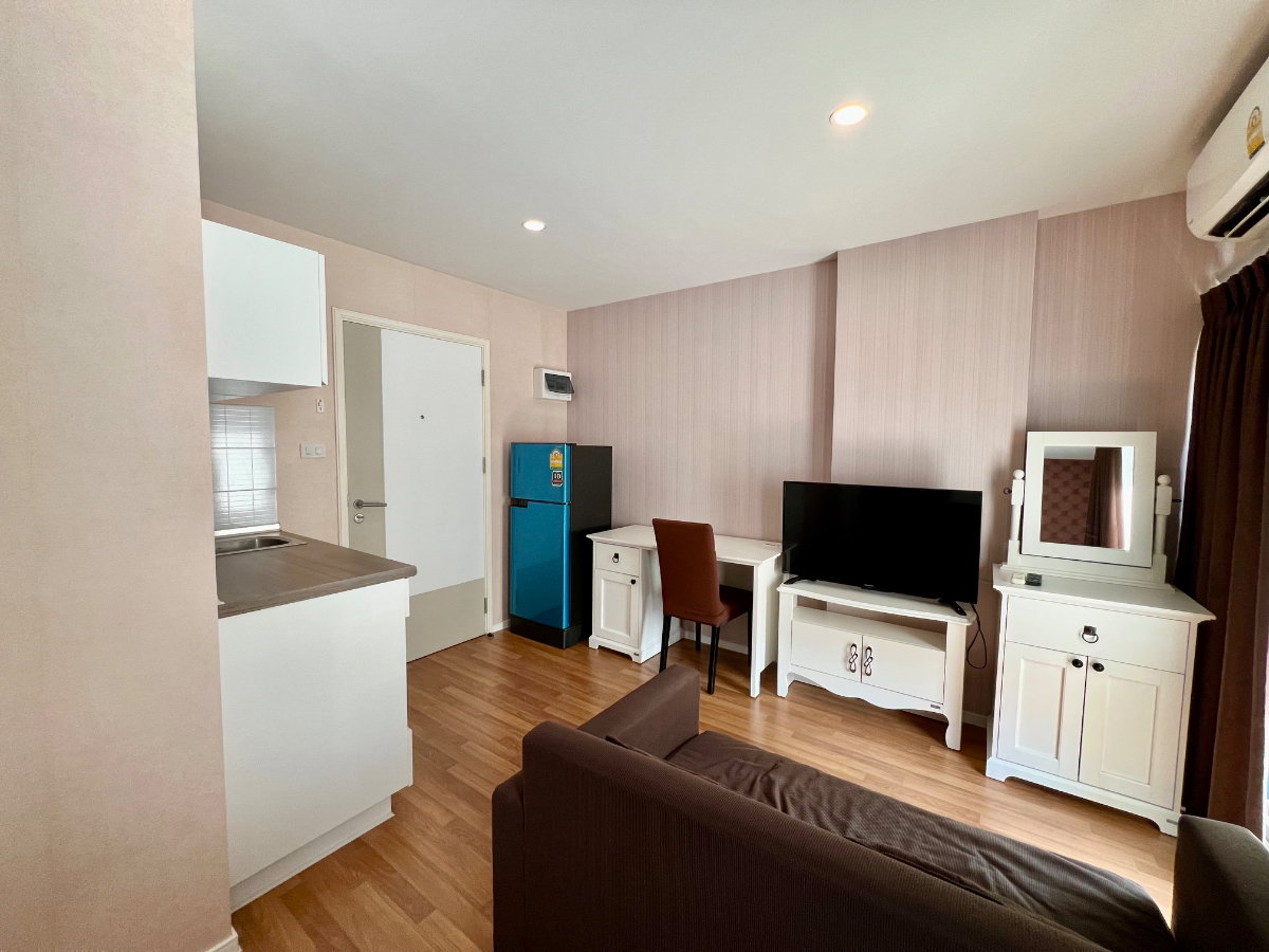 รูป 🏡 (งดนายหน้า) ขายห้องพร้อมอยู่ ห้องสวย สภาพนางฟ้า มินิมอลวินเทจ✨ลุมพินี เพลส บางนา กม 3 - รูปที่ 4/8