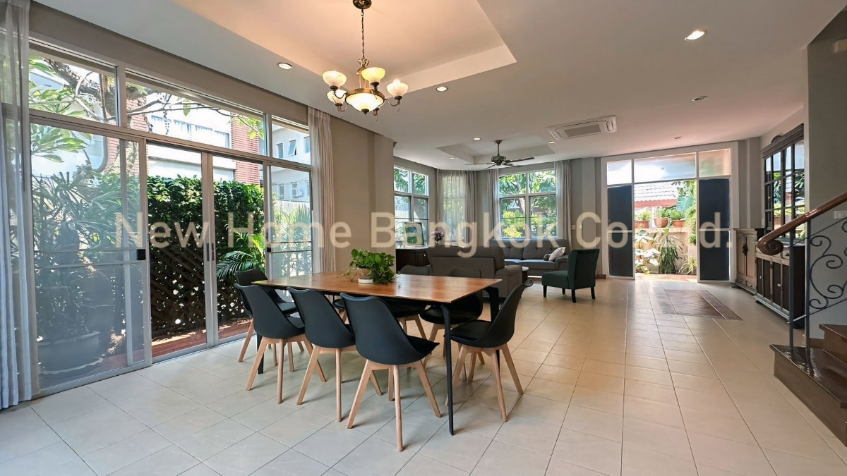 รูป ให้เช่าบ้านในโครงการส่วนตัว บ้าน 2 ชั้น 3 ห้องนอน ย่านนานา เลี้ยงสัตว์ได้ - รูปที่ 16/26