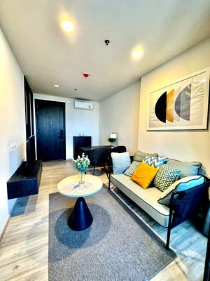 เช่าคอนโด MRT ห้วยขวาง : CD284/ปล่อยเช่าคอนโด 1 ห้องนอน พร้อมอยู่ | ชั้น 9 วิวสวย พื้นที่กว้างขวาง เฟอร์นิเจอร์ครบ ใกล้รถไฟฟ้า