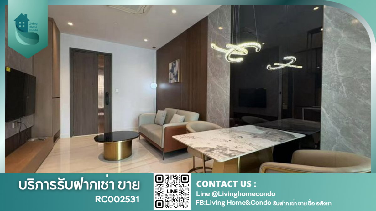รูป ปล่อยเช่าด่วน! Supalai ICON Sathorn ห้องใหม่ มือหนึ่ง แต่งครบพร้อมอยู่ วิวเมืองชั้นสูง ใกล้ MRT ลุมพินี และ BTS ช่องนนทรี-RC002531 - รูปที่ 1/10